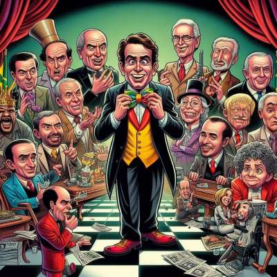 Jair Bolsonaro em "Onze Picaretas e um segredo"